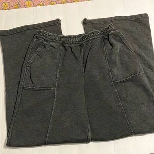 NWOT Rae Mode Lounge Pants Large Black New Without Tags